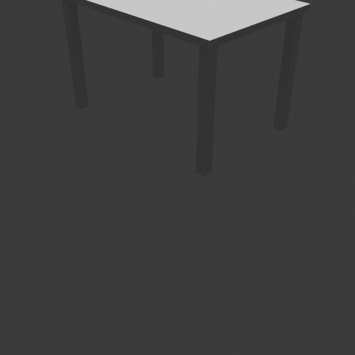 Low-Poly Dining Table