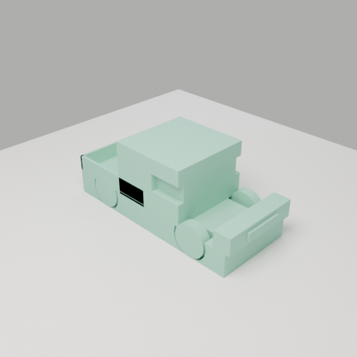Low-Poly Pickup Truck